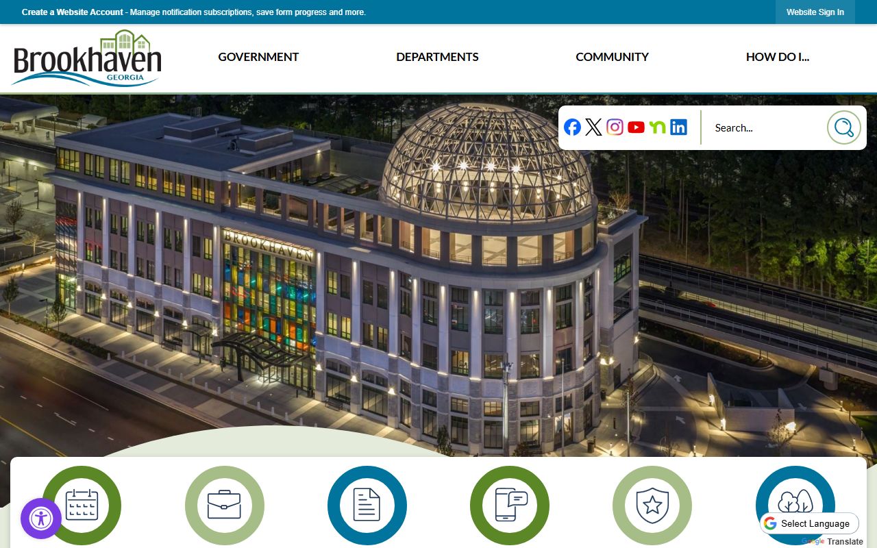 Brookhaven city website for arrest records information